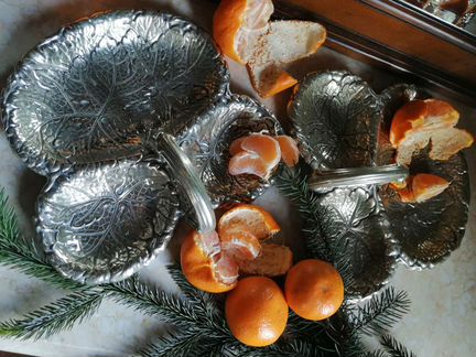 Старинная менажница