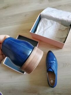 Новые кожаные женские ботинки