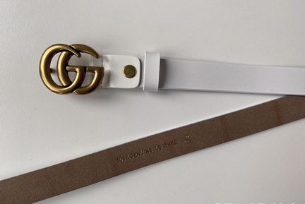 Ремень Gucci белый