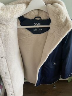 Парка zara для девочки