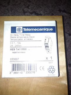 Временное реле Telemecanique RE9 TA11MW