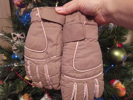 Перчатки непромокающие, краги 8лет