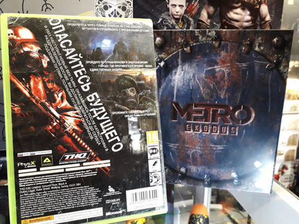 Игра Metro 2033 рус для Xbox 360 +Обмен Доставка