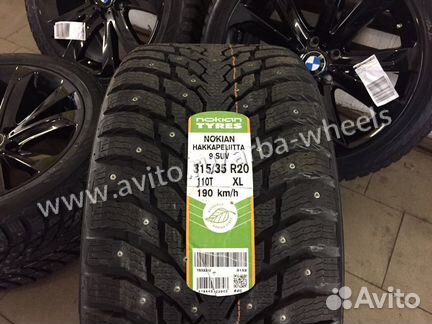 Шины 265/40 R21 зима Nokian Audi SQ5 Tesla Model X