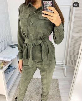 Вельветовый костюм