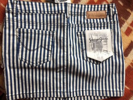 Джинсовая юбка savage новая