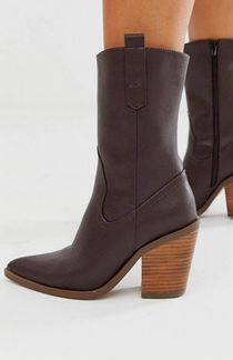 Ботильоны-казаки ASOS