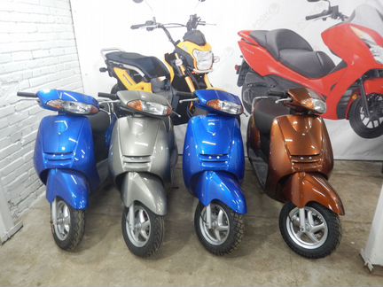 Скутер Honda Lead AF48,коричневый металлик
