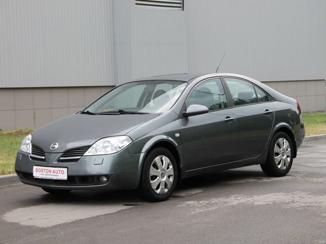 Nissan Primera 2005 бежевый 1.6 л. л. 2WD механика с пробегом 250 000 км Автомол