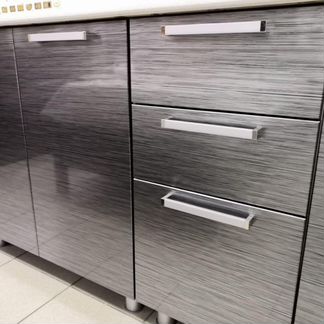 Кухня Серая Титан 2.0м мдф