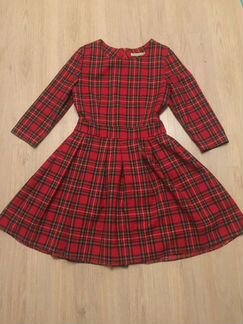 Платье женское красное в клетку Mixalevskaya 42 ра