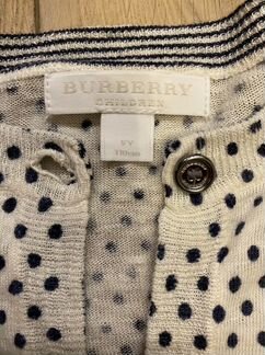 Кофточка burberry на 5 лет