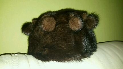 Меховая шапка из меха норки