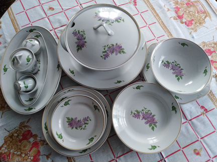 Столовый сервиз дулево