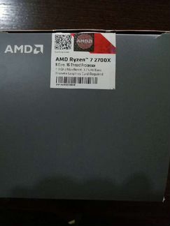 Процессор AMD ryzer 7 2700X