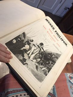 Magasin comique de Philipon 1850г Париж книга