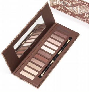 Палетка теней новая Smoky eyes тени 12 цветов
