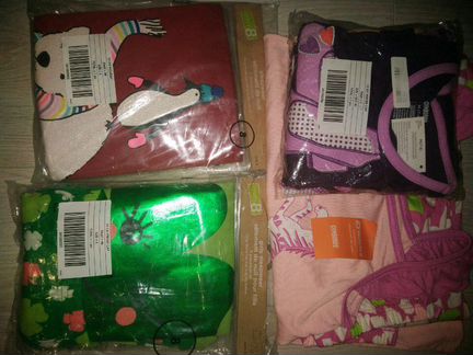 Пижамы новые Gymboree, Crazy8 и Оzkan для девочки