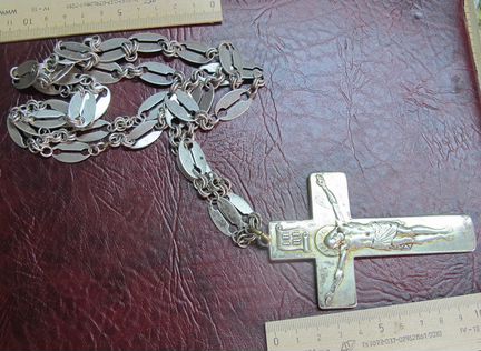 Серебряный крест архиерейский,1797 год,Павел 1