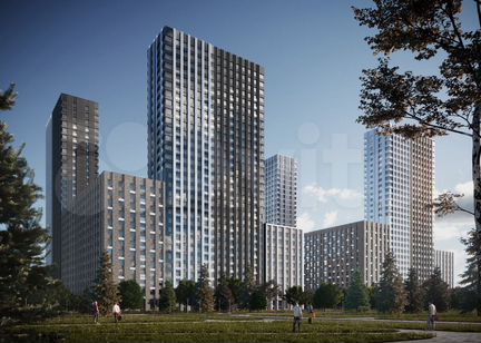 1-к квартира, 30.8 м², 10/13 эт.