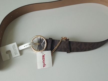 Женский ремень Michael Kors, коричневый, разм.L