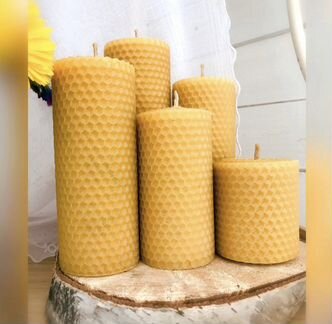 Свечи из натуральной вощины
