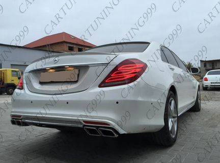 Спойлер AMG Mercedes S222 под окрас