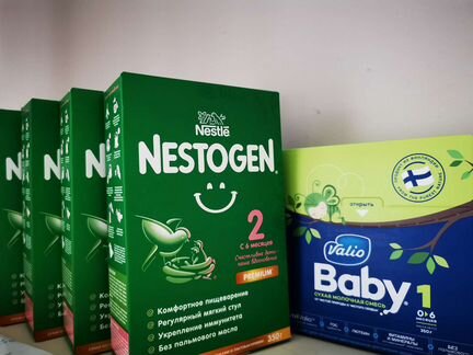 Пюре Агуша и смеси Nestogen