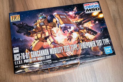 Gundam HG Guncannon Mobility Test Type от Bandai