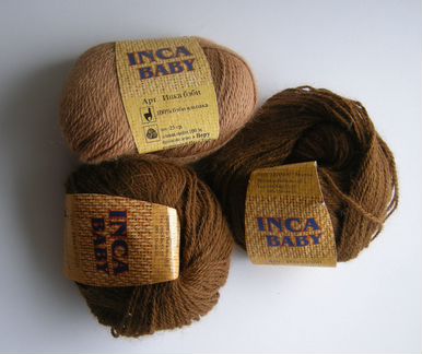 Нитки для вязания, 100 бэби альпака inca Baby
