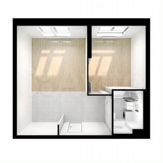 1-к квартира, 42.9 м², 19/32 эт.