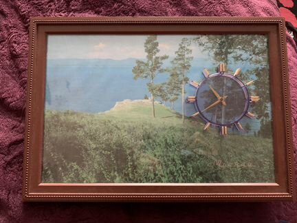 Часы механические настенные «Молния»