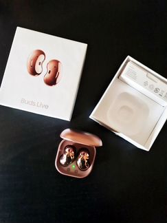 Galaxy Buds Live бронза новые