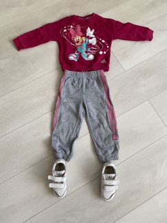 Костюм adidas размер 86+кроссовки adidas 24