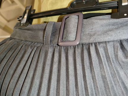 Юбка женская WoolStreet, серая/серебро, 44