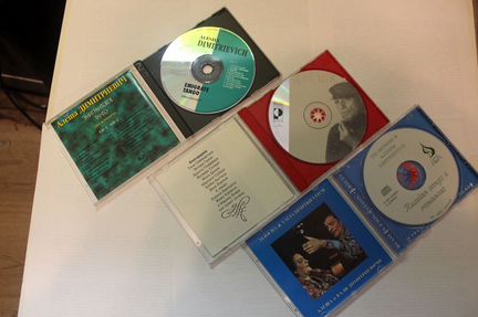 Алёша Димитриевич 4 раритетных CD