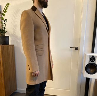 Пальто шерстяное Gianni Feraud (camel)