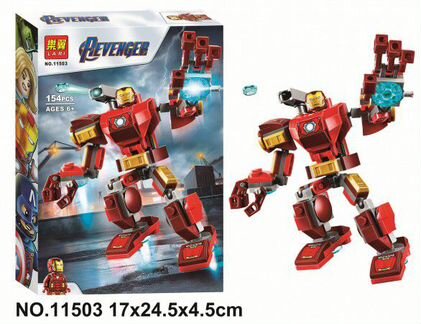 Железный Человек: трансформер, аналог Лего 76140