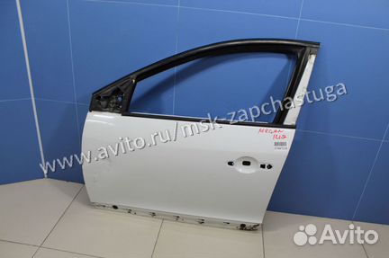 Дверь левая передняя Renault Megane 3