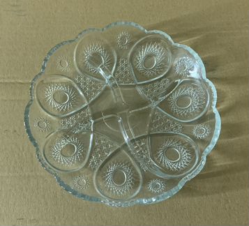 Хрусталь СССР. Ваза, салатники, менажница