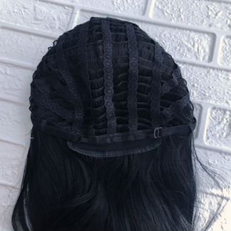 Парик длинный черный Helena 71 см