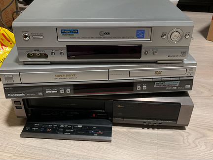 Видеомагнитофон Panasonic и dvd