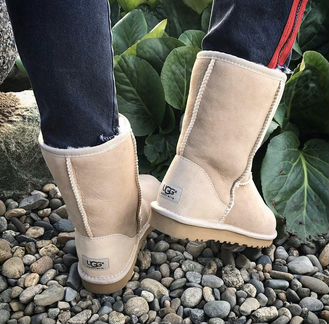 Угги ugg бежевые