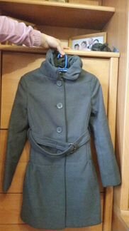 Пальто для школы фирма oodji