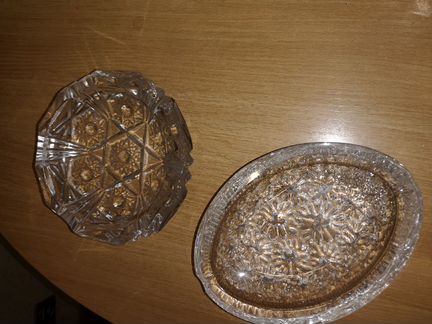 Пепельница хрусталь