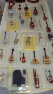 Коллекция музыкальных инструментов (модели)
