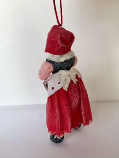 Ватная игрушка Красная шапочка