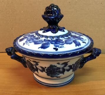 Гжель СССР 8 предметов 1989-90г