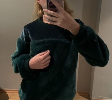 Кофта из эко меха