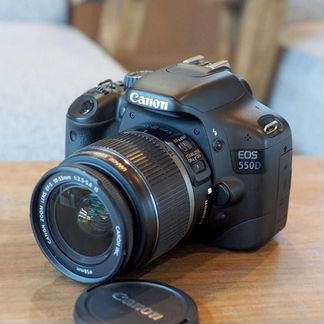 Canon 550D + 2 объектива + сумка для фотоаппарата